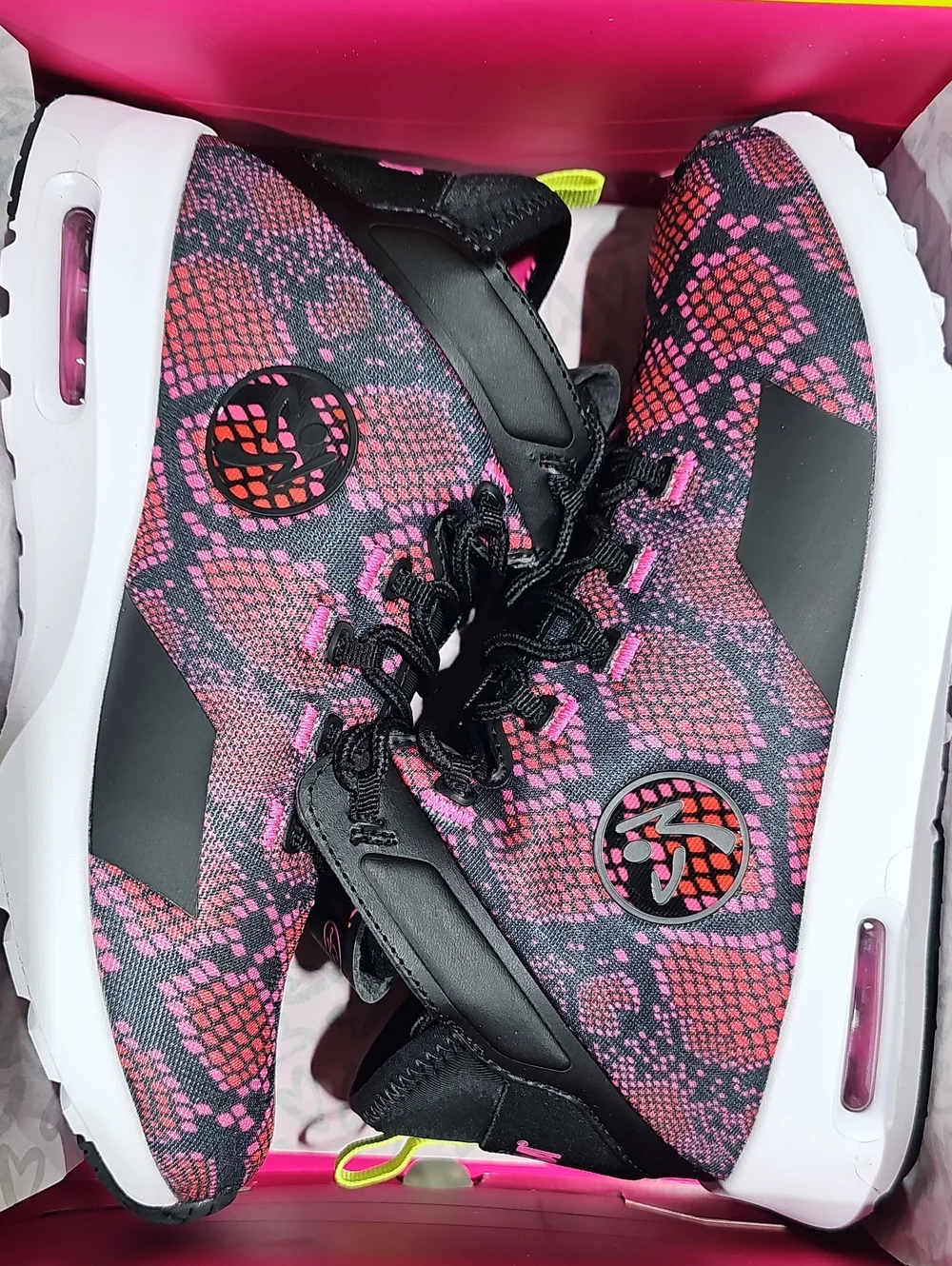 Zumba Air Funk Snake - Pink & Black-8-NEW